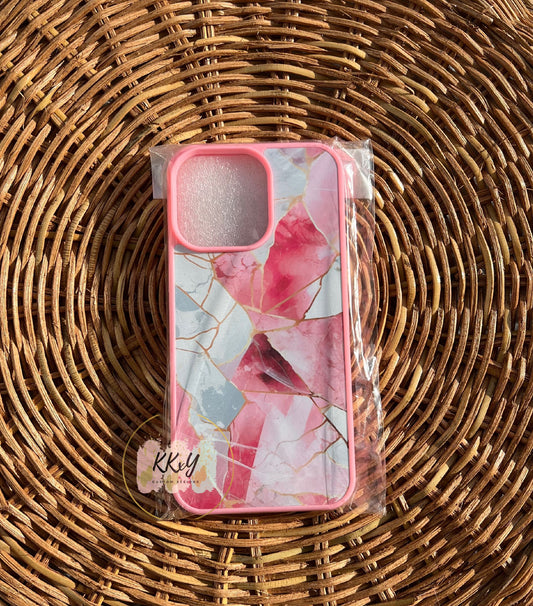 Pink Marble Phone Case