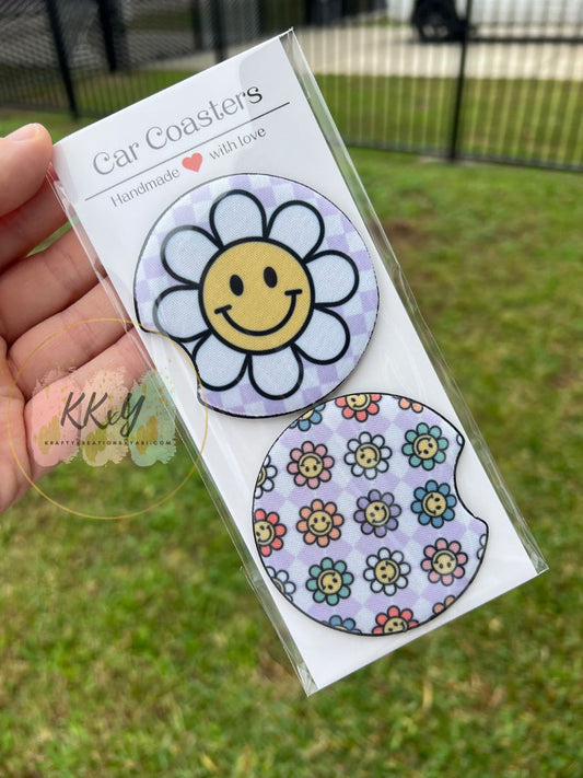 Daisy - Car Coaster