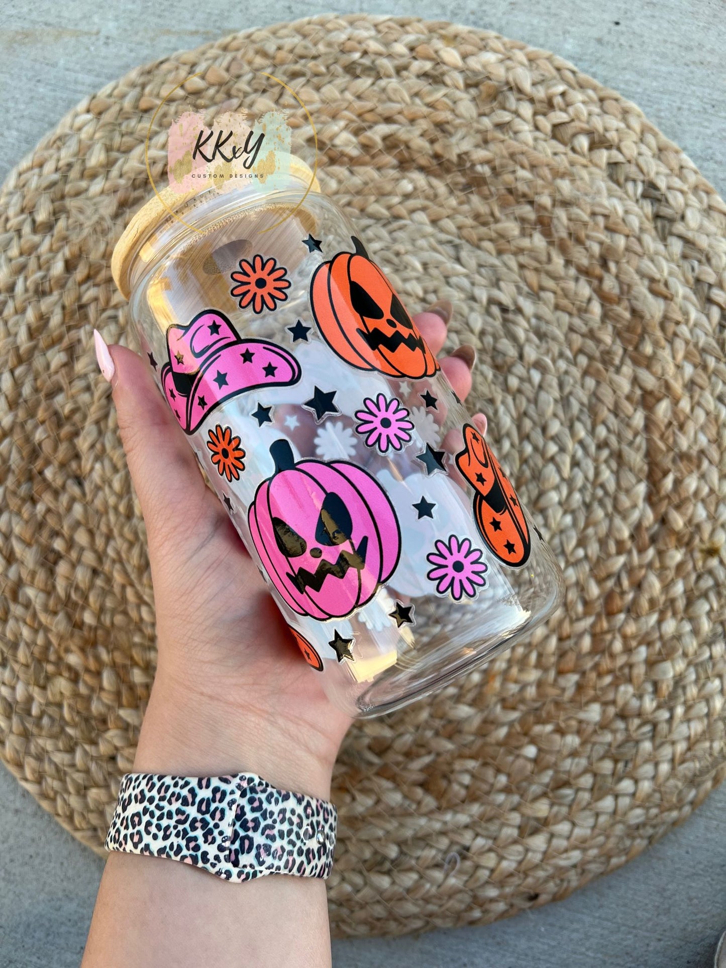 Spooky Glass Tumblers