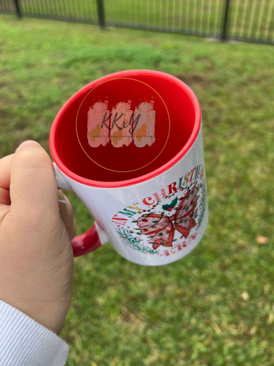 In My Christmas Coquette Era - Ceramic Mug