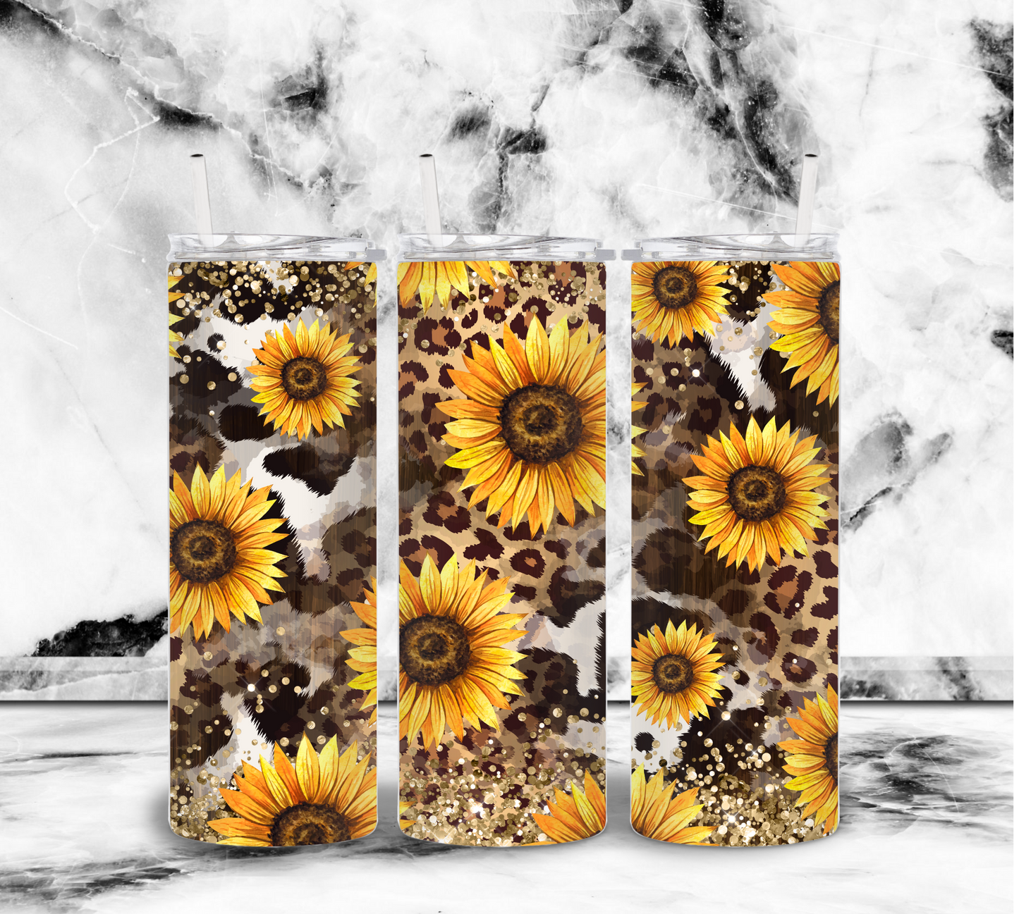 Sunflowers and Cheetah