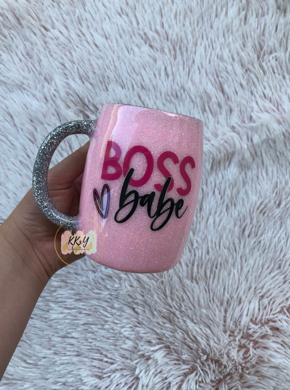 Boss Babe morning mug