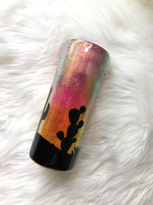 Sunset Desert Tumbler